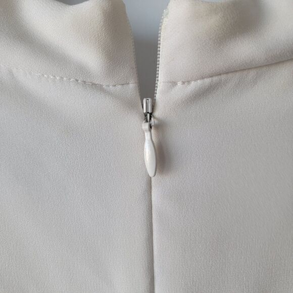 MM.lafleur women's The Adelaide Dress size 12 colorblock twist neck sleeveless - Picture 6 of 8